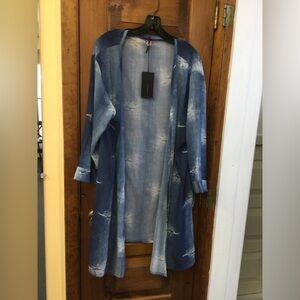 SAVE THE QUEEN CARDIGAN, NWT, SIZE XXL